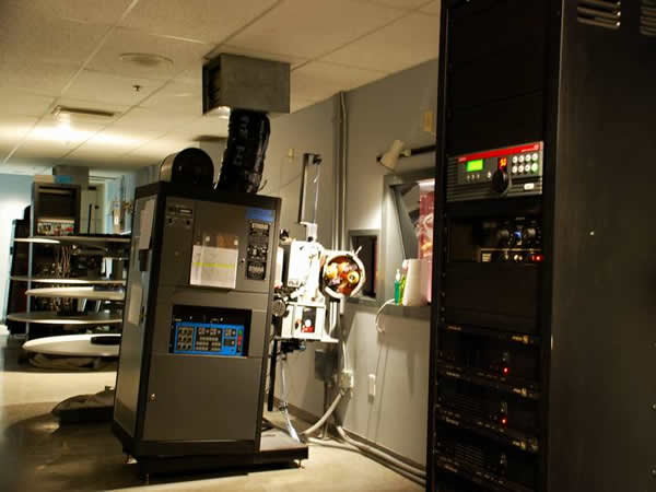 Phoenix Theatres The Mall of Monroe - Projection Booth From Cory (newer photo)